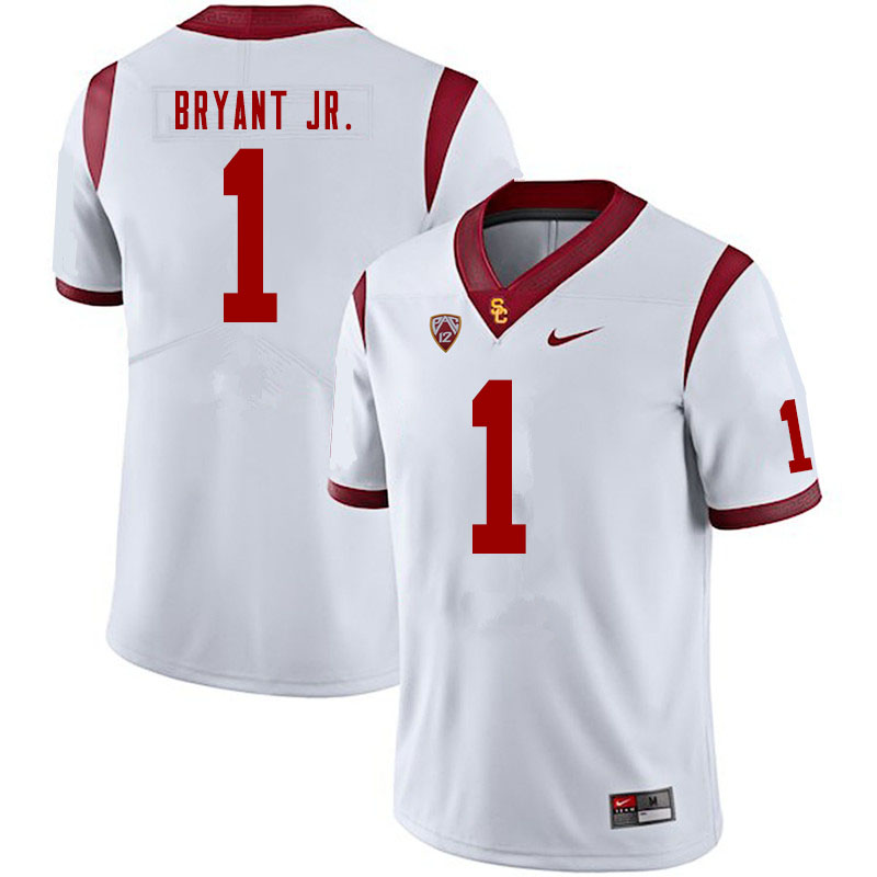 Men #1 Gary Bryant Jr. USC Trojans College Football Jerseys Sale-White